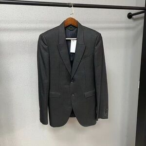 🚩steal Burberry Charcoal Blazer